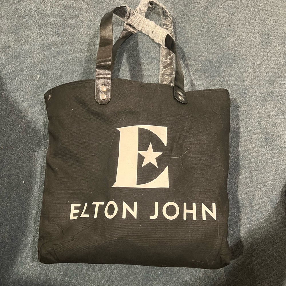 The Elton John Farewell Yellow Brick Road Tour VIP Box Gift Pack & Tote Bag